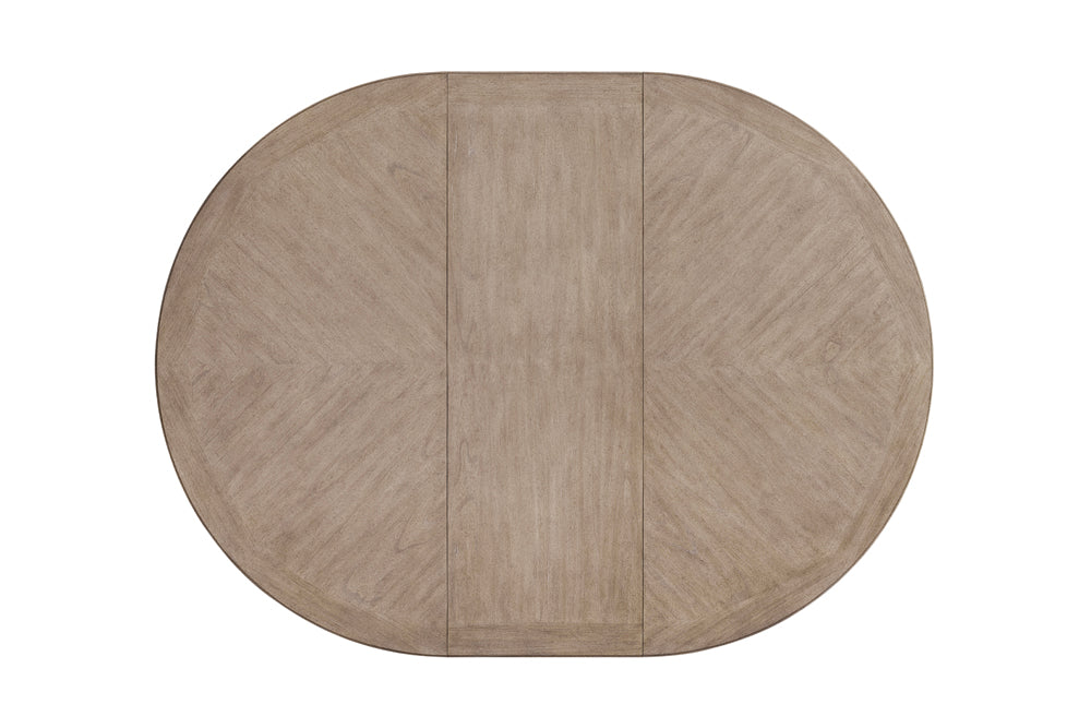 Round Dining Table with Leaf