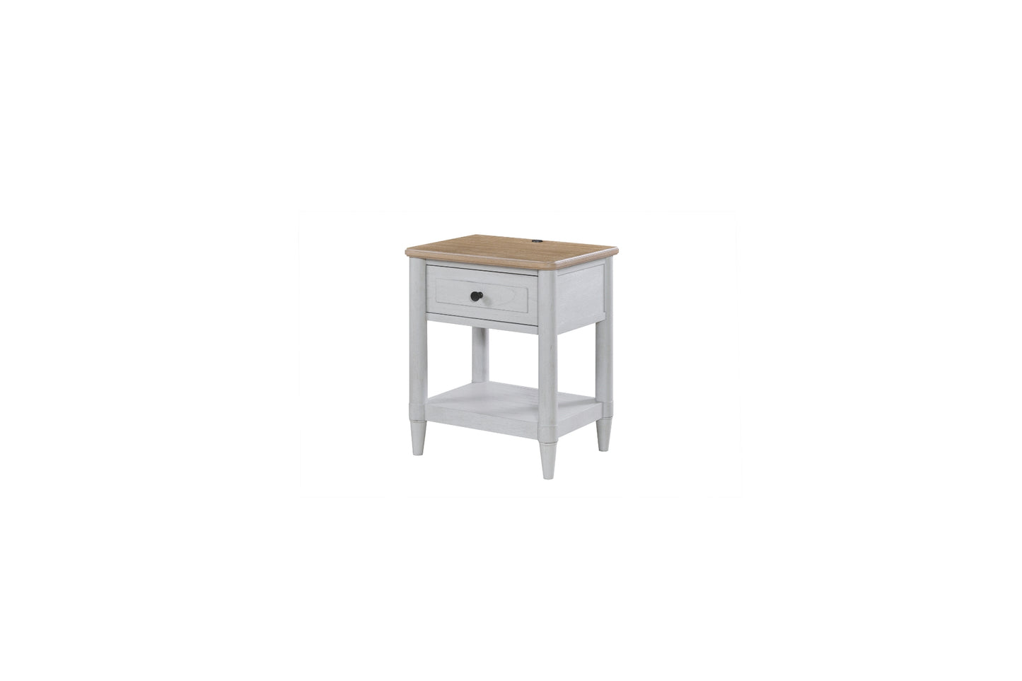 Cement and Sand Small Nightstand