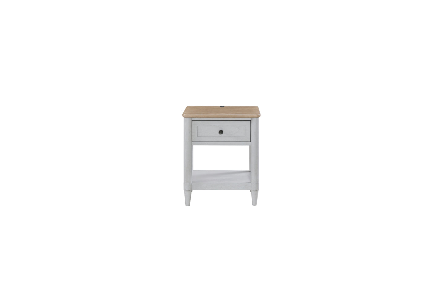 Cement and Sand Small Nightstand